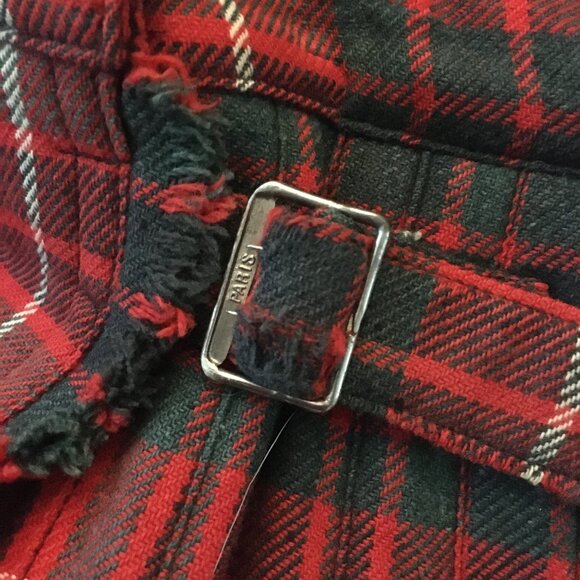 Vintage Fraser Scottish Tartan Wool Kilt 28W - Picture 11 of 16
